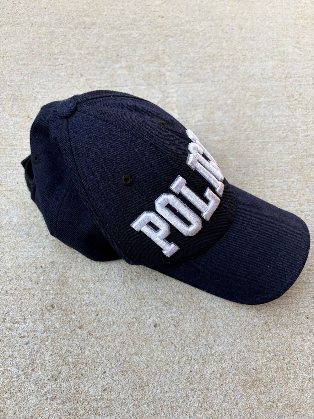 Rapid Dominance Navy Blue POLICE Baseball Cap Hat Adjustable adult Small/Medium